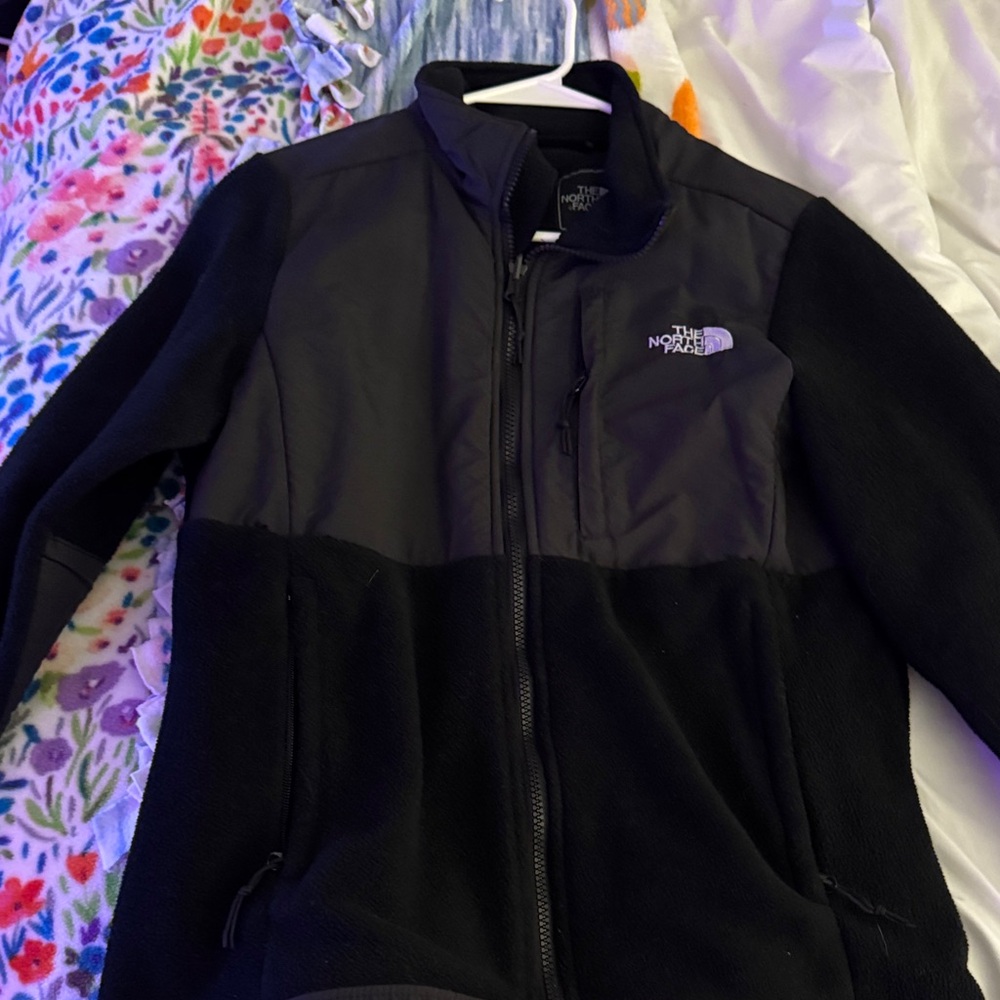 The North Face Black Two-Tone Fleece Jacket